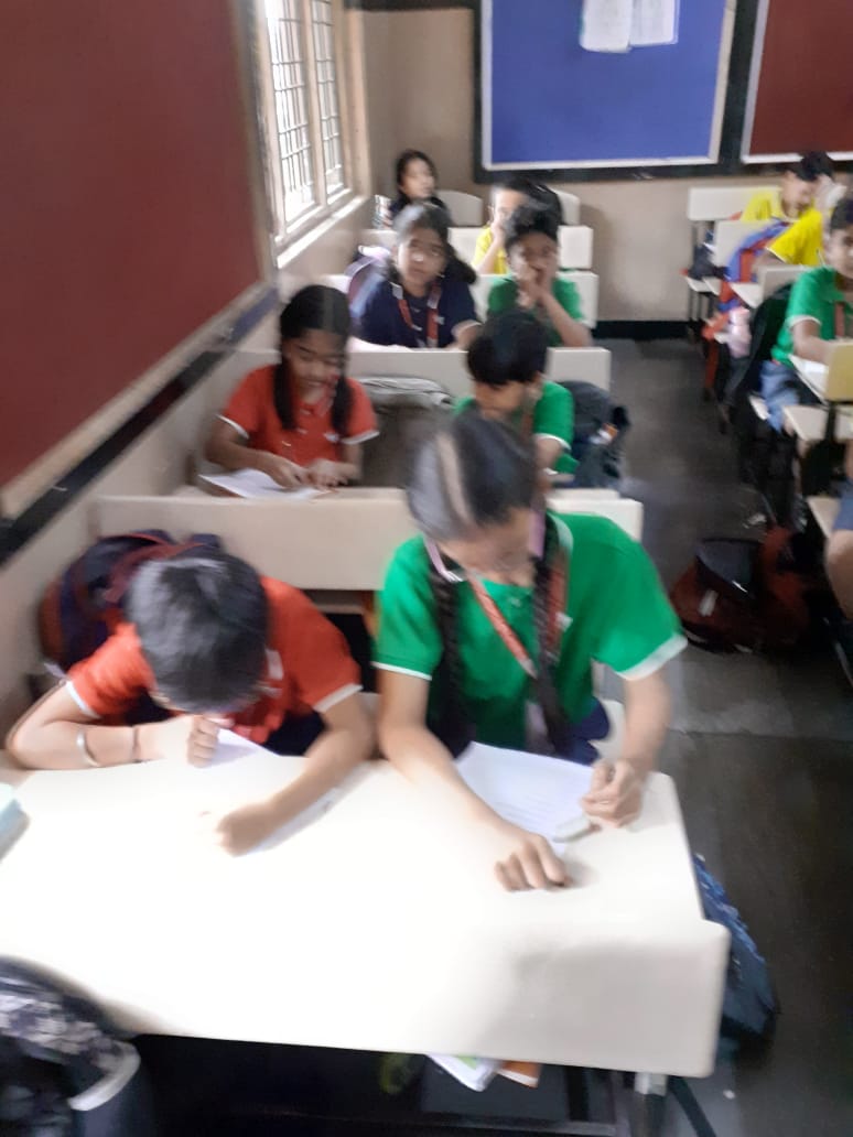 Memory game and Paragraph Writing Competition Vikas The Concept School